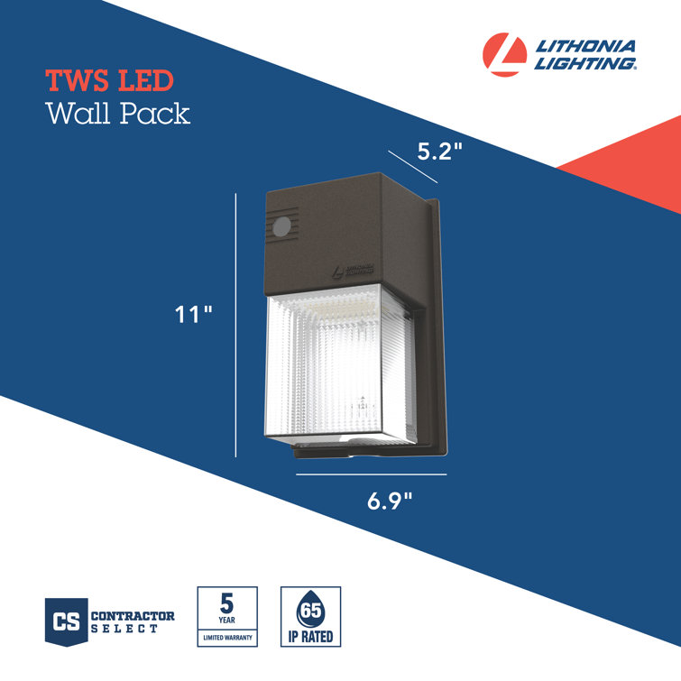 Lithonia exterior deals wall pack